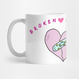 Broken <3 Hearted Mug